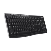 Logitech 920-003761 K270 Kablosuz Klavye, Siyah - 1