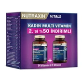 Nutraxin Multivitamin Kadın 120 Tablet - 2.si % 50 İndirimli - 1