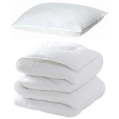 Cotton Box Micro Tek Kişilik Yorgan Seti Beyaz - 1