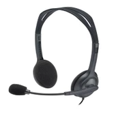 Logitech 981-000593 H111 Mikrofonlu Kulak Üstü Kulaklık - 1