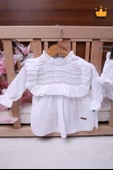 Babyhola Kız Bebek Çocuk Müslin Fırfırlı Şortlu Elbise 22411 - 8