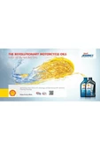 Shell Advance Ax7 4T 10W-40 1 Lt - 4 Zamanlı Motosiklet Motor Yağı - 3