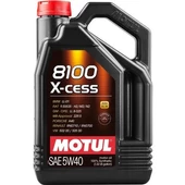 Motul 8100 X-Cess 5W-40 %100 Sentetik 5 Litre Araç Yağı (2024) - 1