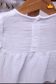 Babyhola Kız Bebek Çocuk Müslin Önlüklü Şortlu Elbise 22410 - 12
