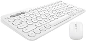 Hegitech Spreadtrum T606 10.1" Uyumlu Kablosuz Bluetooth Pilli Klavye Mouse Seti - Beyaz - 1