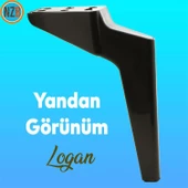 Mobilya Yükseltici Kanepe Sehpa TV Ünitesi Berjer Koltuk Ayağı 23 cm Siyah Baza Ayak thumbnail 5