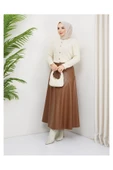 Mevlana Model Deri Etek - 1