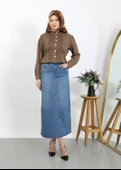 Cep Detaylı Denim - 2