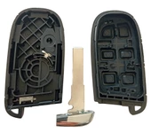 Jeep Compass Renegade Uyumlu Smart Kumanda Kabı Oto Anahtarlık 3+1 Tuşlu thumbnail 4
