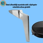 Mobilya Yükseltici Kanepe Sehpa TV Ünitesi Koltuk Ayağı 23 cm Krom Baza Ayak thumbnail 2