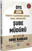 2024 Türkiye TaşKömürü Kurumu Genel Müdürlüğü Şube Müdürü Ortak Alan Soru Bankası Data Yayınları - 1