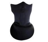 Tex 1311 Bisiklet Motorsiklet Rüzgar Geçirmez Polar Neopren Yüz Maskesi - 1