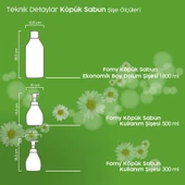 FOMY Doğal Köpük Sabun El Yüz Vücut 500 ml - 5