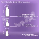 FOMY Lavanta Köpük Sabun El Yüz Vücut 500 ml - 2