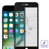 Bufalo iPhone 7 Plus / 8 Plus Ekran Koruyucu Seramik Mat Nano 9D Tam Kaplama Siyah - 5