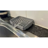 Su Giderli Katı Sabunluk Gri thumbnail 3