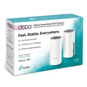 TP-LINK AC1200 DECO E4 1200MBPS MESH WIFI SİSTEMİ (İKİLİ) - 2