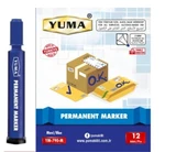 YUMA KOLİ KALEMİ MAVİ  ( 12 ADET ) - 5