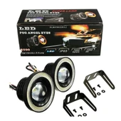 Beyaz Angel Sis Farı Metal Alaşım Gövde Universal Sis Farı 89mm - 4