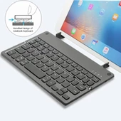 NPO SSA MID8017TB 8" Uyumlu Kablosuz Bluetooth Şarjlı Kendinden Standlı Katlanır Klavye - 10