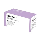 TRUSYNTH - PGA NO:1 EMİLEBİLİR CERRAHİ İPLİK 75CM KESKİN SÜTÜR 35MM 1 PAKET (12 ADET) thumbnail 1