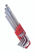 İZELTAŞ Yuvarlak Başlı Allen Anahtar Takımı Altı Köşe Uzun Boy 9 Parça 1.5 2 2.5  3 4 5 6 8 10 mm - 1