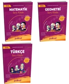 Polimat 2025 Tyt Matematik + Geometri + Türkçe Soru Kitabı Seti 3 Kitap - 1