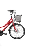 Bisan Porter 24 Jant 3 Tekerli Cargo Bisiklet Kırmızı Beyaz thumbnail 2