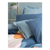 Cotton Box Modern Nevresim Takımı Çift Kişilik Cosy Mavi - 2