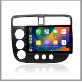 HONDA CİVİC VTEC 2 2001-2006 UYUMLU 4 GB RAM 64 GB HAFIZA ANDROID MULTIMEDIA TEYP thumbnail 1