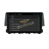 HONDA CİVİC FC5 2016-2021 UYUMLU 6 GB RAM 128 GB HAFIZA ANDROID MULTIMEDIA TEYP thumbnail 4