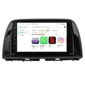 GOVİMAKS MAZDA CX-5 2013 2016 PIANO BLACK 4 GB RAM 64 GB HAFIZA ANDROID MULTIMEDIA TEYP thumbnail 9