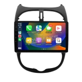 GOVİMAKS PEUGEOT 206 2002-2010 4GB RAM 64 GB HAFIZA ANDROID MULTIMEDIA TEYP thumbnail 1