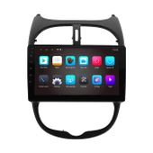 GOVİMAKS PEUGEOT 206 2002-2010 4GB RAM 64 GB HAFIZA ANDROID MULTIMEDIA TEYP thumbnail 6