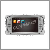 FORD CONNECT-MONDEO-FOCUS UYUMLU OVAL GRİ 2 GB RAM 32 GB HAFIZA ANDROID MULTIMEDIA TEYP thumbnail 8