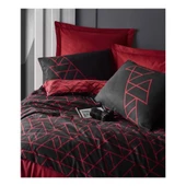 Cotton Box Dark Nevresim Takımı Tek Kişilik Shadow Bordo - 2