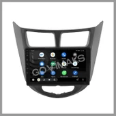 HYUNDAİ ACCENT BLUE UYUMLU SİYAH 4 GB RAM 64 GB HAFIZA ANDROID MULTIMEDIA TEYP thumbnail 2