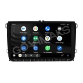 VOLKSWAGEN UYUMLU 9 INCH  JETTA - PASSAT - B6-B7-CC-GOLF-TİGUAN-AMAROK-SCİROCCO-TRANSPORTER-CADDY-POLO UYUMLU OEM MULTİMEDİA thumbnail 2