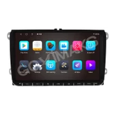 VOLKSWAGEN UYUMLU 9 INCH  JETTA - PASSAT - B6-B7-CC-GOLF-TİGUAN-AMAROK-SCİROCCO-TRANSPORTER-CADDY-POLO UYUMLU OEM MULTİMEDİA thumbnail 4