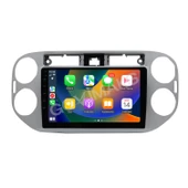 VOLKSWAGEN TIGUAN 2008-2015 UYUMLU 4 GB RAM 64 GB HAFIZA ANDROID MULTIMEDIA TEYP thumbnail 1