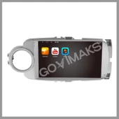 TOYOTA YARIS 2012-2019 UYUMLU GRİ 4 GB RAM 64 GB HAFIZA ANDROID MULTIMEDIA TEYP thumbnail 6