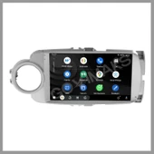 TOYOTA YARIS 2012-2019UYUMLU GRİ 2 GB RAM 32 GB HAFIZA ANDROID MULTIMEDIA TEYP thumbnail 2