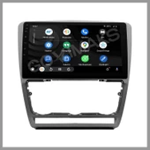 SKODA OCTAVİA 2005-2012 UYUMLU GRI 6 GB RAM 128 GB HAFIZA ANDROID MULTIMEDIA TEYP thumbnail 2