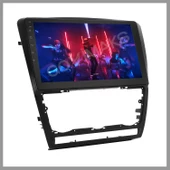 SKODA OCTAVİA 2005-2012 UYUMLU SİYAH 8GB RAM 128GB HAFIZA ANDROID MULTIMEDIA thumbnail 3