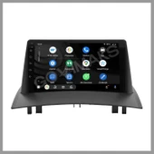 RENAULT MEGANE 2 2004-2009 UYUMLU 8 GB RAM 128 GB HAFIZA ANDROID MULTIMEDIA TEYP thumbnail 2