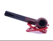 Şahin Kırmızı Yıldız Bulldog 9mm Filtreli Siyah Saplı Pipo - 3