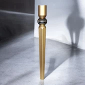 4 Adet Elips Masa Dresuar Ayağı 75 cm Plastik Gold Altın Mutfak Yemek Masası Mobilya Ayakları thumbnail 8