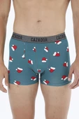 Cazador Erkek Desenli Boxer 9303 Renkli - 2