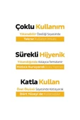 Sleepy Bio Çözünür Karanfil ve Tarçın Yüzey Havlusu 3 x 50'li - 5