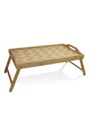 THE MİA WİCKER KATLANIR KEYİF TEPSİSİ 50x30 CM - 1